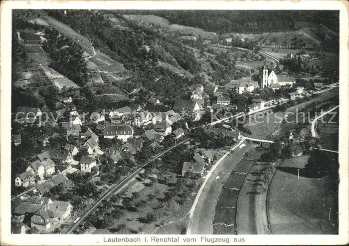 Lautenbach Renchtal Fliegeraufnahme