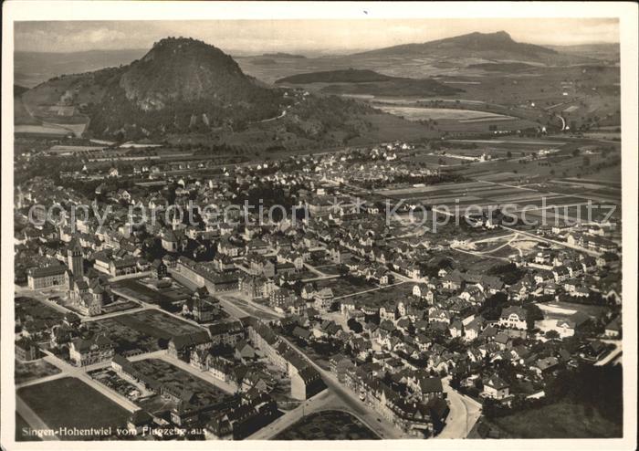 Singen Hohentwiel Fliegeraufnahme