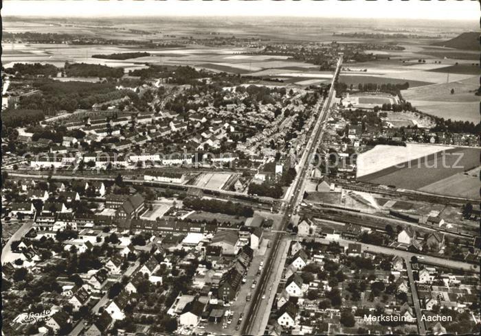 Merkstein Fliegeraufnahme