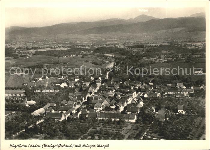 Huegelheim Weingut Marget Fliegeraufnahme