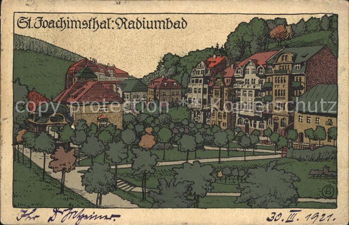 St Joachimsthal Jachymov Radiumbad