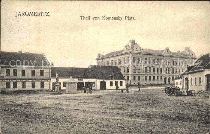 Jaromerice nad Rokytnou Komensky Platz
