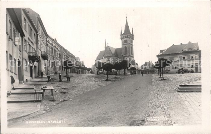 Humpolec Namesti Kirche St Nikolaus Marktplatz