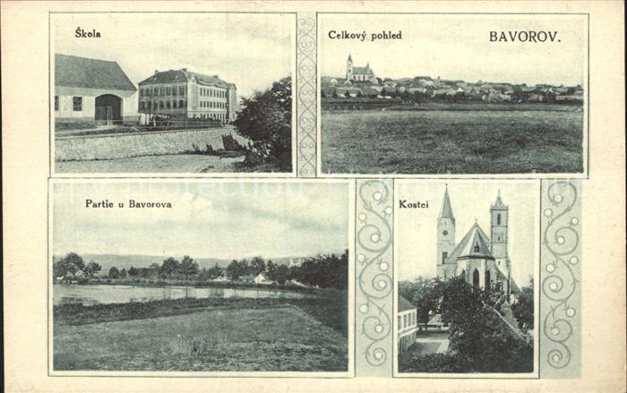 Bavorov Barau Schule Kirche