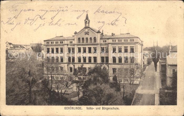 Schoenlinde Tschechien Volks Buergerschule