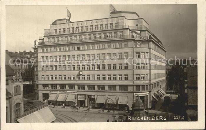 Reichenberg Liberec Boehmen Donau Allgemeine Versicherung Donauhof