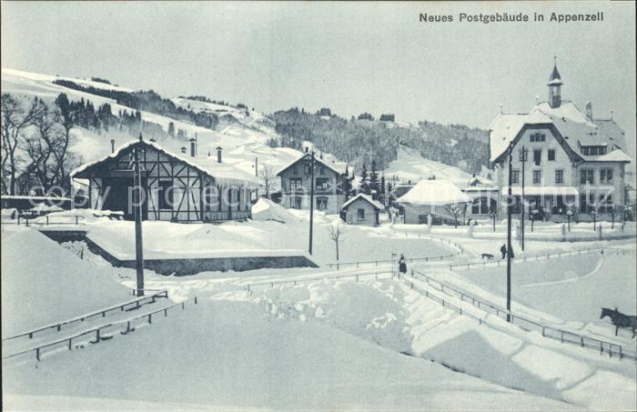 Appenzell IR Neue Postgebaeude
