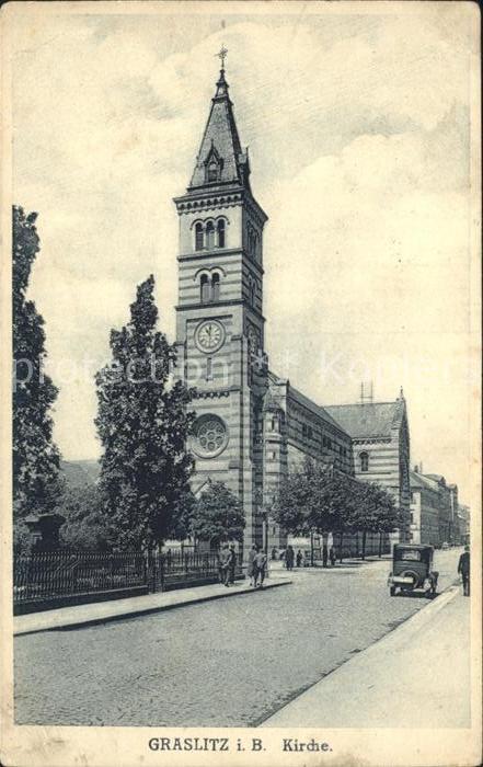 Graslitz Tschechien Kirche