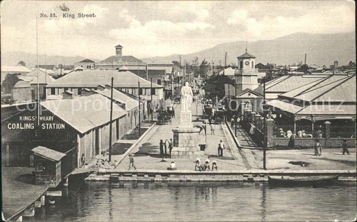 Jamaica Jamaica King Street Coaling Station Denkmal