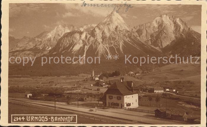 Lermoos Tirol Bahnhof