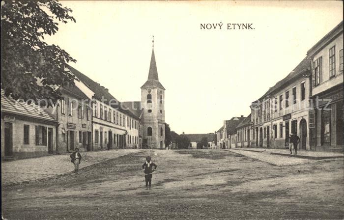 Nova Vcelnice  Strassenmotiv Kirche