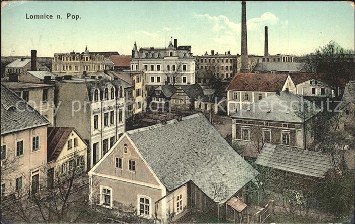 Lomnice nad Popelkou Teilansicht Fabrik