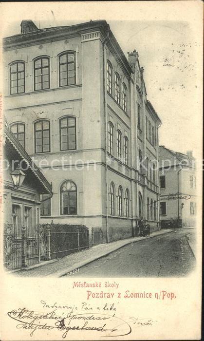 Lomnice nad Popelkou Mestanske skoly