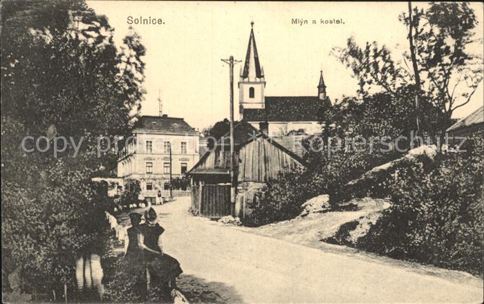 Solnice Solnitz Mlyn kostel