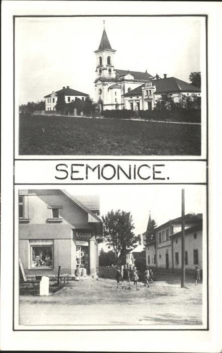 Semonice Semonitz Kirche V Olexa