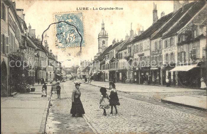 Lure Haute-Saone La Grande Rue