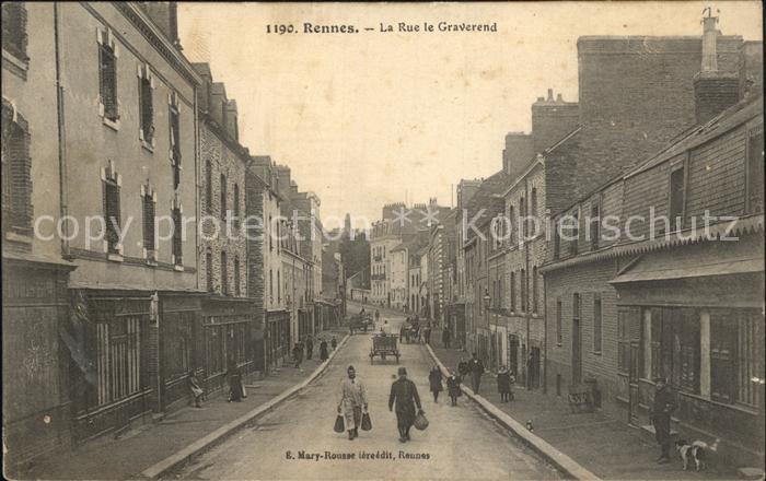 Rennes Ille-et-Vilaine La Rue le Graverend