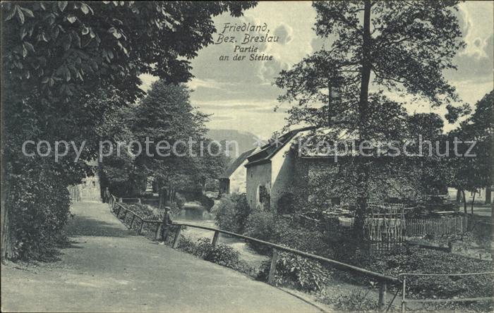 Friedland Breslau Partie an der Steine