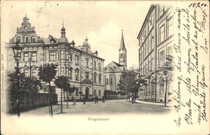 Eger Cheb Tschechien Ringstrasse