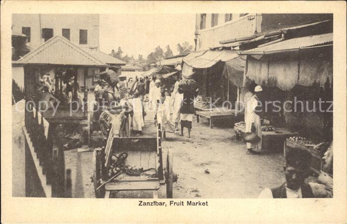 Zanzibar Fruit Market