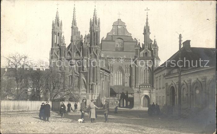 Wilna Wilno  
St Anne Kirche