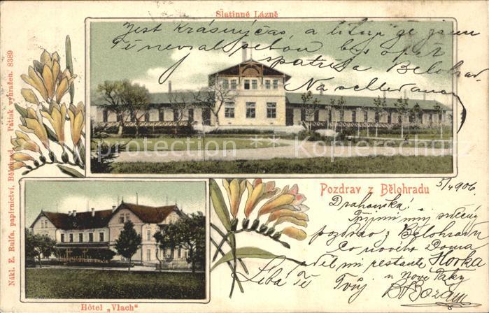 Belohrad Slatinne Lazne Hotel Vlach