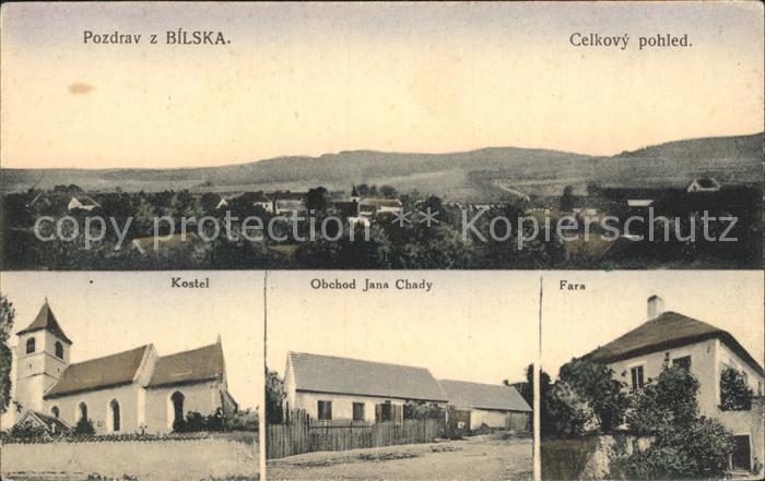 Bilsko Kostel Jan Chaby Obchod Fara