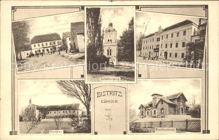 Bistritz am Hostein Platz Schloss Beamtengebaeude Kloster