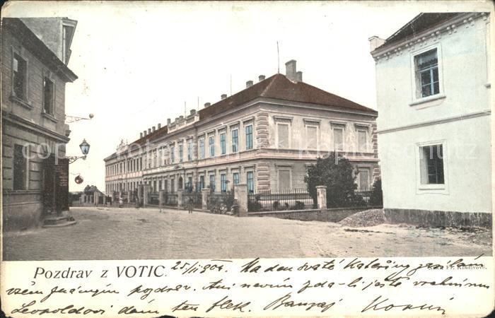 Votice Stredoceska Pahorkativa Strassenansicht Gebaeude
