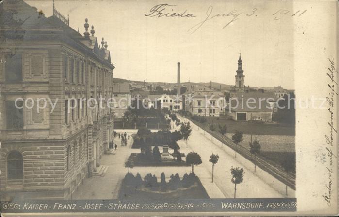 Warnsdorf Varnsdorf Boehmen Kaiser Franz Josef Strasse