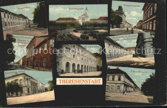 Theresienstadt Tschechien Kaiserstrasse Zeughaus Infanterie Kaserne Paradeplatz