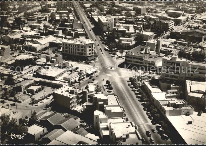 Marrakech Marrakesch Avenue General Mangin Fliegeraufnahme