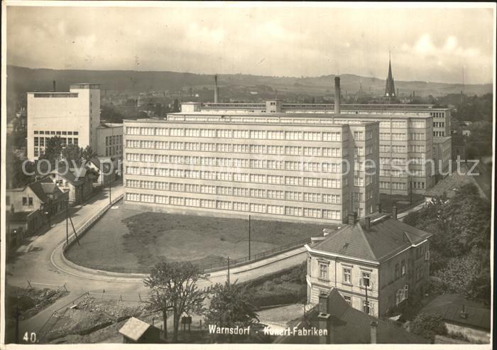 Warnsdorf Varnsdorf Boehmen Kunert Fabriken