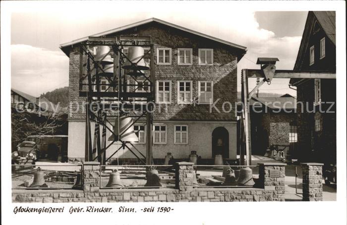 Sinn Hessen Glockengiesserei Gebrueder Rincker