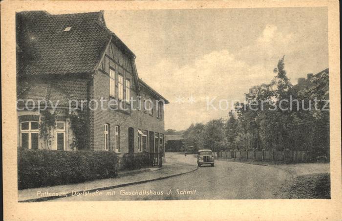 Pattensen Hannover Dorfstrasse Geschaeftshaus J. Schmit