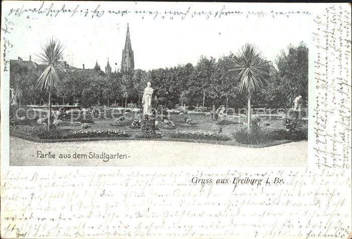 Freiburg Breisgau Stadtgarten