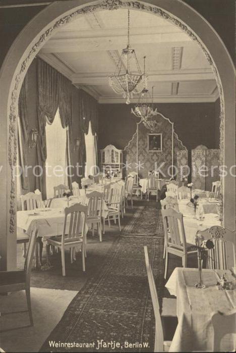 Berlin Weinrestaurant Hartje