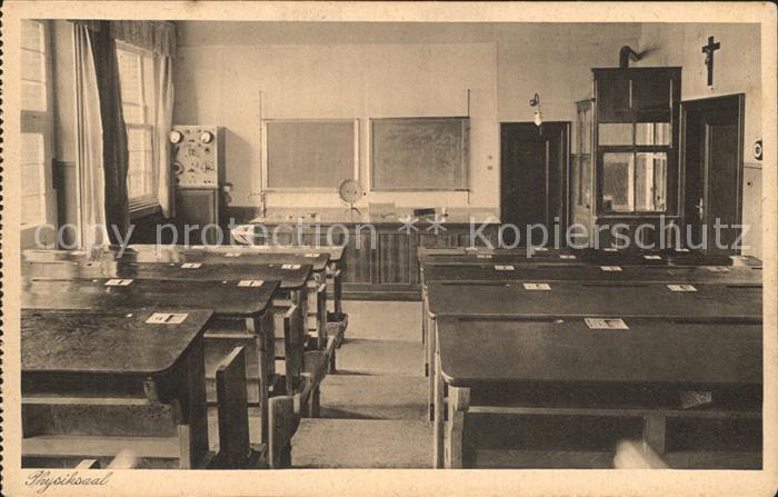 Lippstadt Katholisches Lyzeum Frauenschule Physiksaal