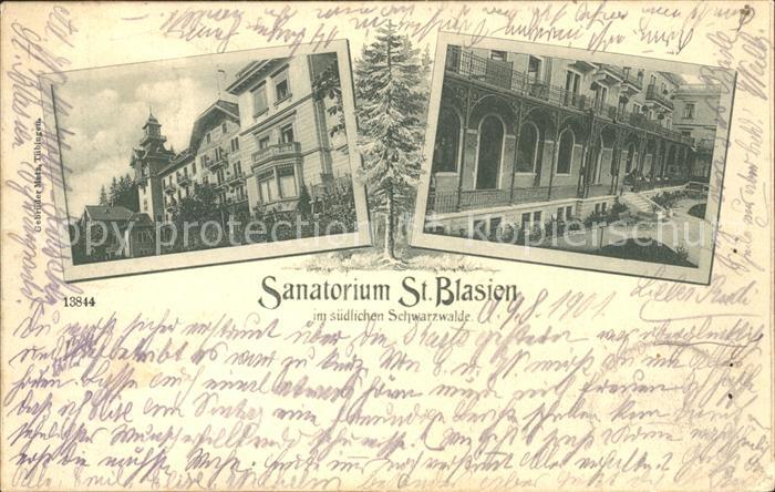 St Blasien Sanatorium