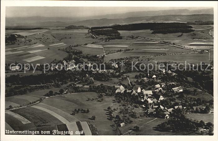 Untermettingen Fliegeraufnahme