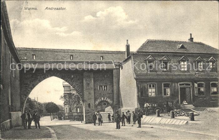 Worms Rhein Andreastor