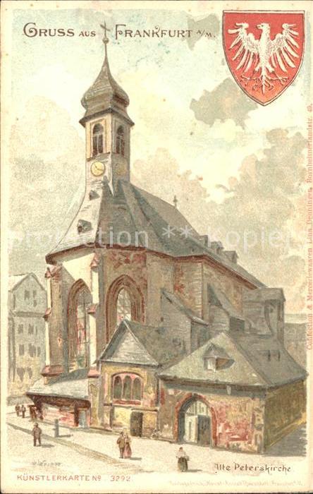 Frankfurt Main Alte Peterskirche