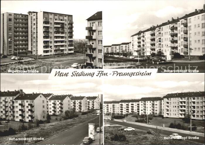 Preungesheim Hoherodskopf Strasse Engelthaler Strasse
