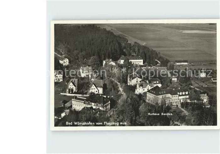 Bad Woerishofen Fliegeraufnahme Kurhaus Sanitas