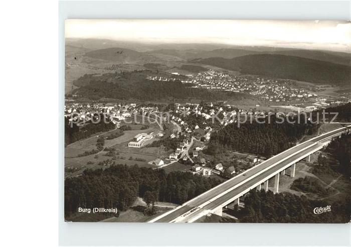 Burg Dillkreis Fliegeraufnahme