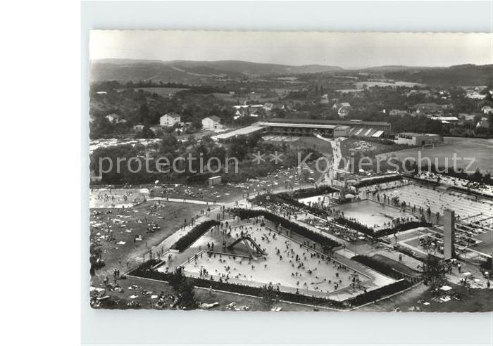 Pforzheim Hoehenfreibad Wartberg Fliegeraufnahme