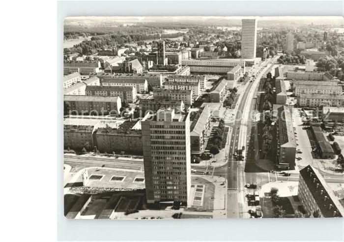 Frankfurt Oder Stadt Fliegeraufnahme