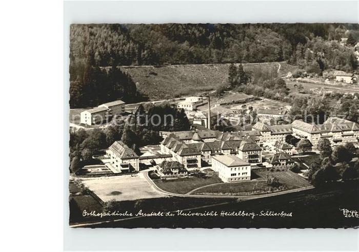 Schlierbach Heidelberg Orthopaedische Anstalt