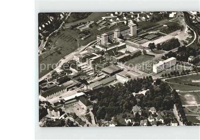 Geislingen Steige WMF- Fabrik Fliegeraufnahme