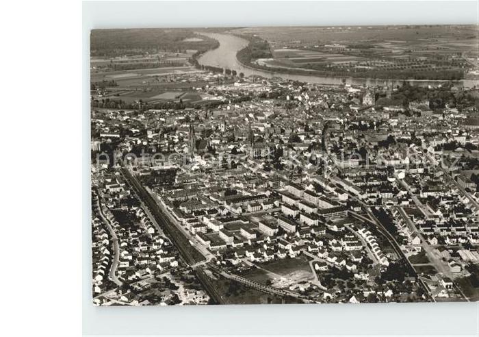 Speyer Rhein Fliegeraufnahme